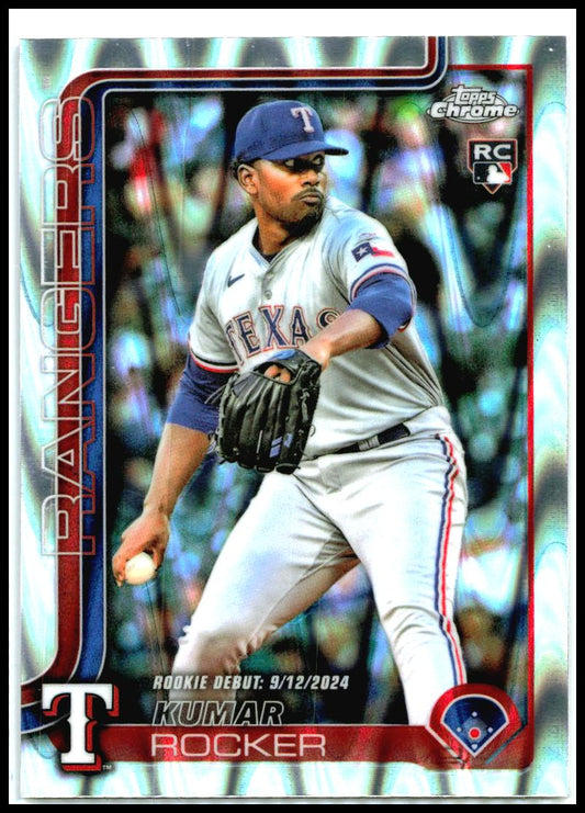 2025 Topps Update Raywave #US264 Kumar Rocker Texas Rangers