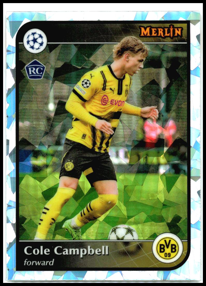 2024-25 Merlin Atomic Refractor #137 Cole Campbell