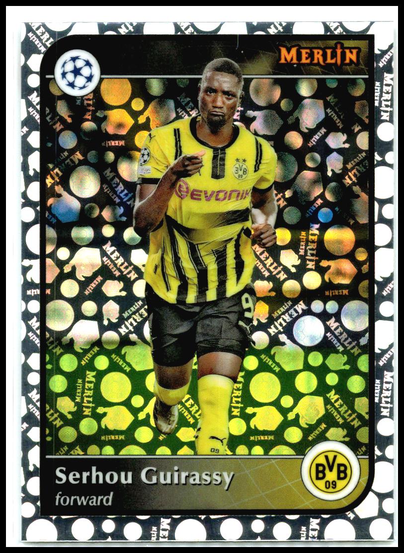 2024-25 Merlin Vintage Merlin Refractor #183 Serhou Guirassy