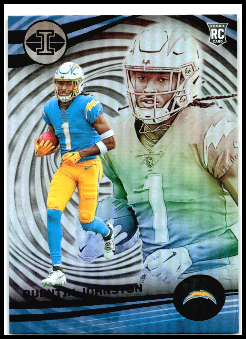 2023 Panini Illusions #63 Quentin Johnston Rookie Los Angeles Chargers
