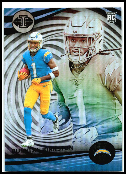 2023 Panini Illusions #63 Quentin Johnston Rookie Los Angeles Chargers