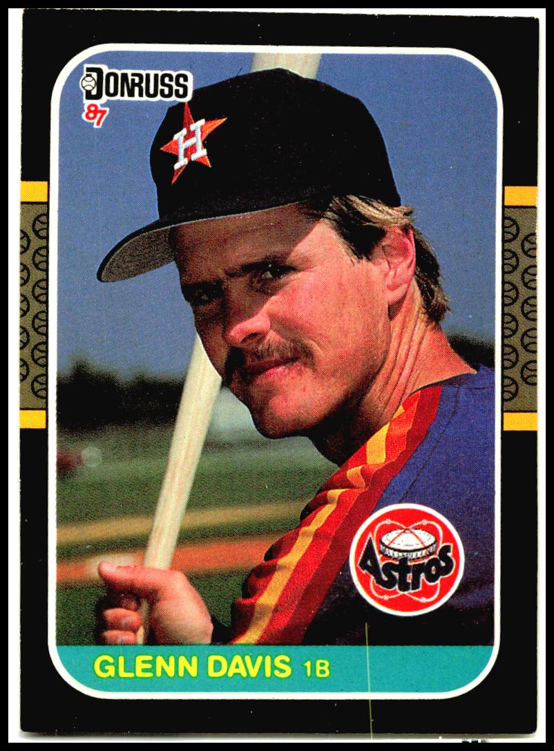 1987 Donruss #61 Glenn Davis Houston Astros