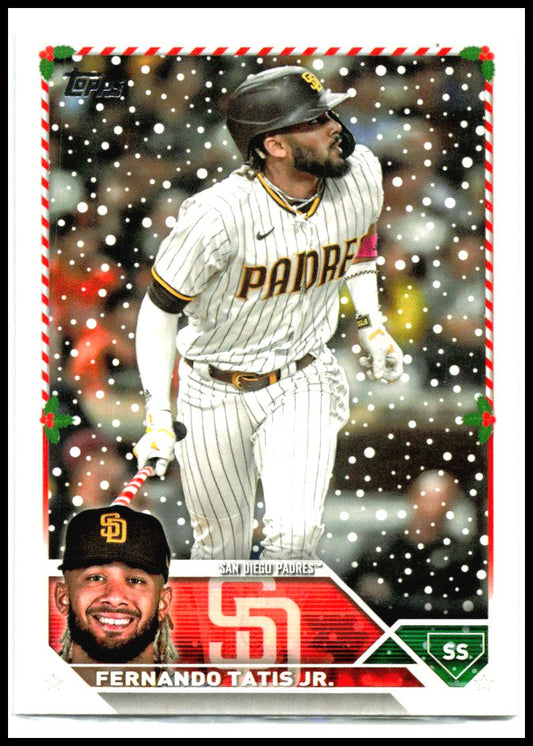 2023 Topps Holiday #H166 Fernando Tatis Jr. San Diego Padres