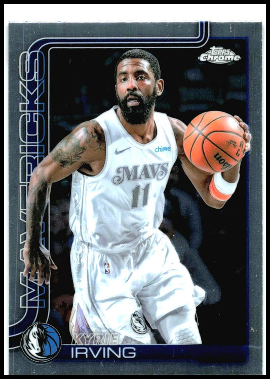 2025-26 Topps Chrome #40 Kyrie Irving Dallas Mavericks
