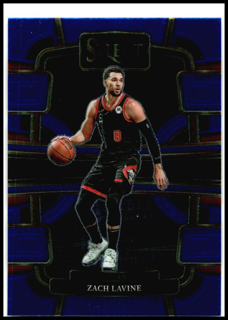 2023-24 Panini Select blue #16 Zach LaVine Minnesota Timberwolves