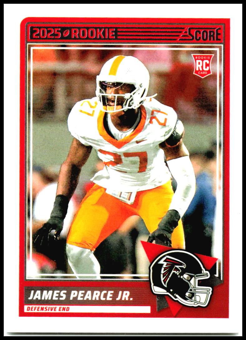 2025 Score #26 James Pearce Jr. Rookie Atlanta Falcons
