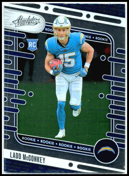 2024 Panini Absolute Retail #134 Ladd McConkey Rookie Los Angeles Chargers