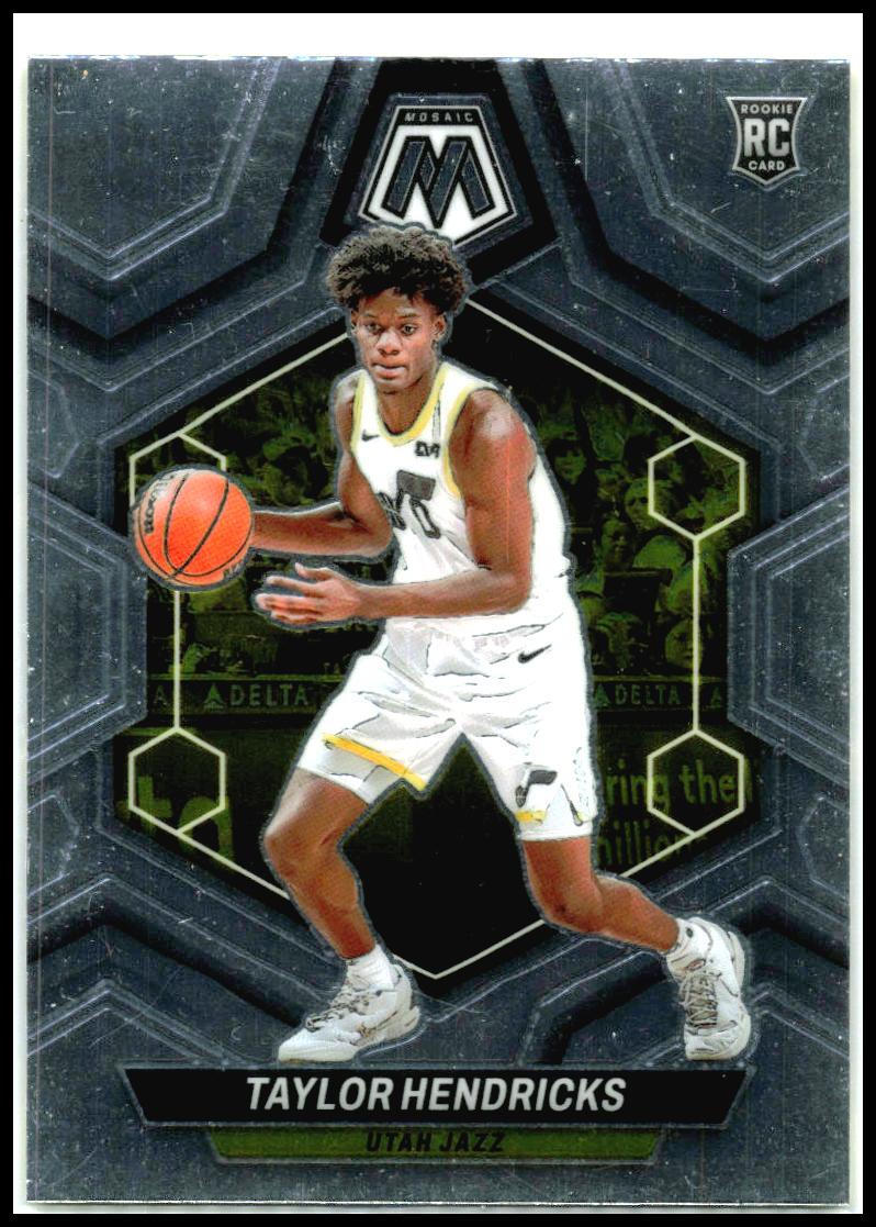 2023-24 Panini Mosaic #221 Taylor Hendriks San Antonio Spurs