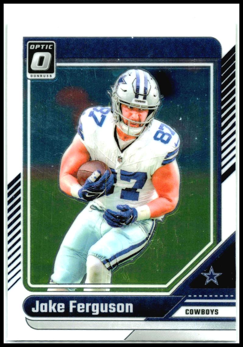 2024 Donruss Optic #54 Jake Ferguson Dallas Cowboys