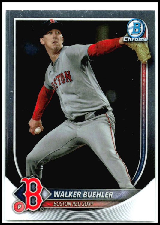 2025 Bowman Chrome #53 Walker Buehler Boston Red Sox