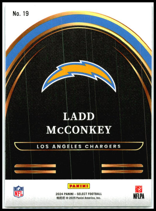 2024 Panini Select - Select Future #19 Ladd McConkey Los Angeles Chargers