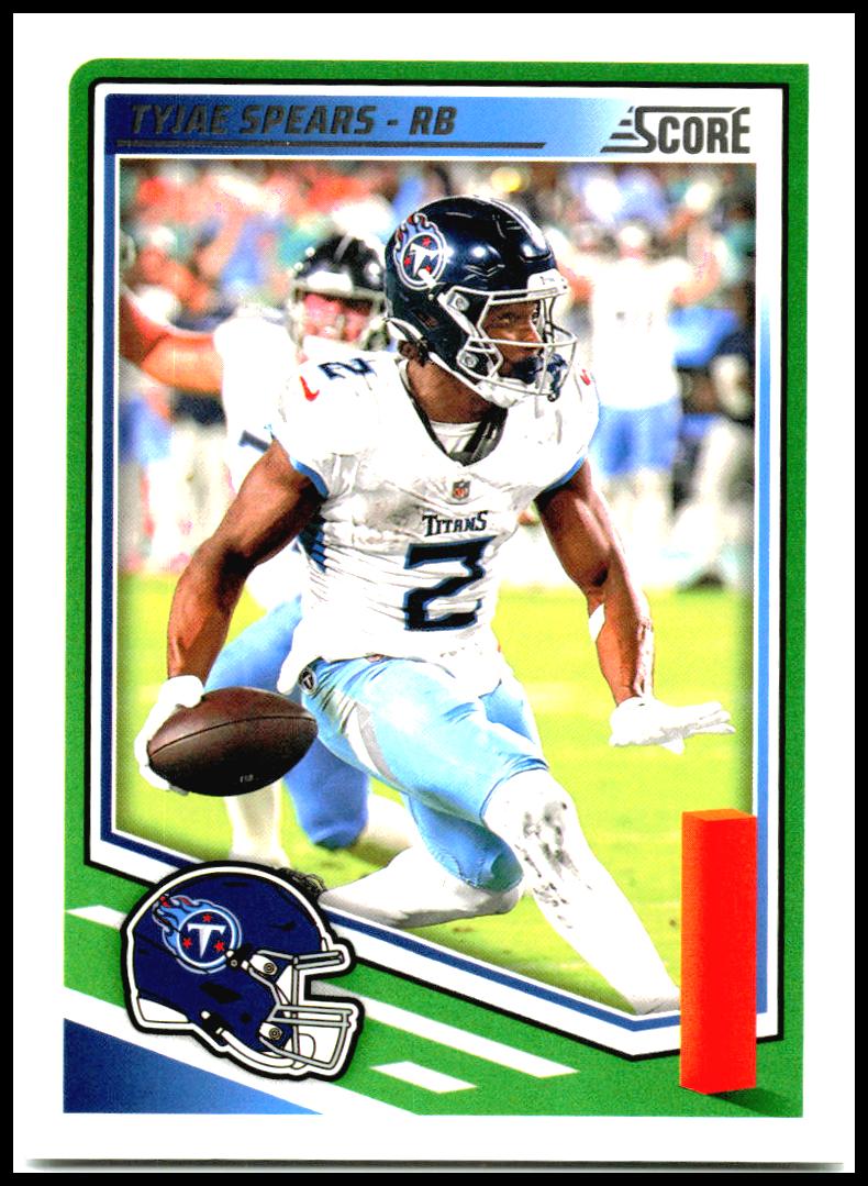 2025 Score #46 Tyjae Spears Tennessee Titans