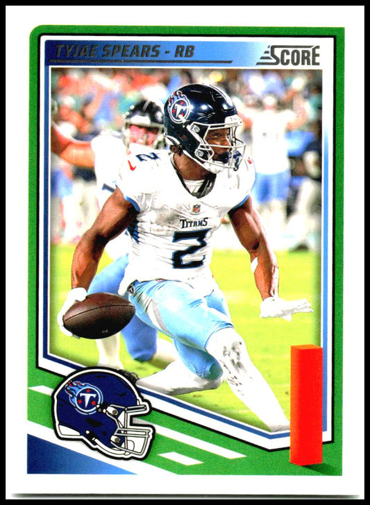 2025 Score #46 Tyjae Spears Tennessee Titans