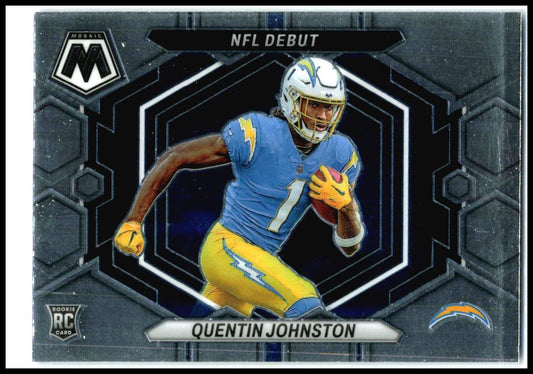 2023 Panini Mosaic #ND-16 Quentin Johnston Los Angeles Chargers