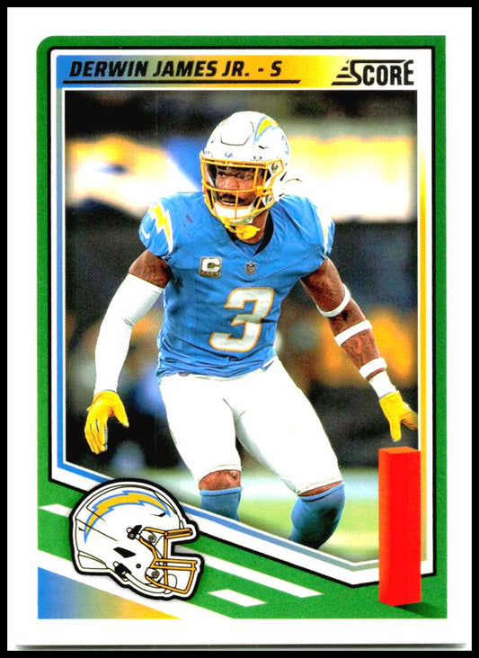 2025 Score #214 Derwin James Jr. Los Angeles Chargers