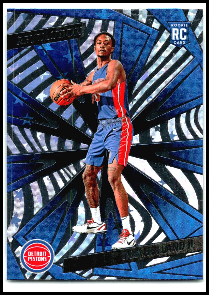 2024-25 Panini Revolution Astro #114 Ron Holland II Rookie Detroit Pistons