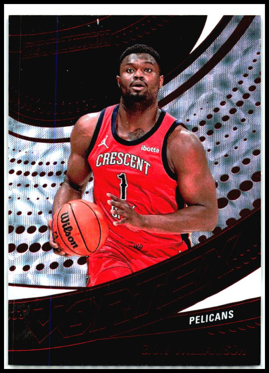 2024-25 Panini Revolution Vortex #18 Zion Williamson New Orleans Pelicans