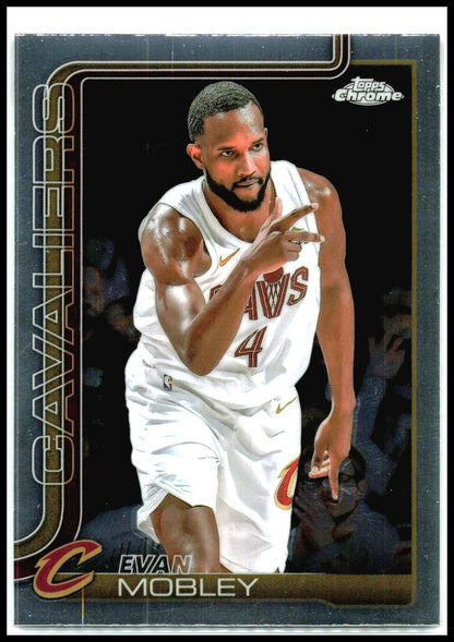 2025-26 Topps Chrome #67 Evan Mobley Cleveland Cavaliers
