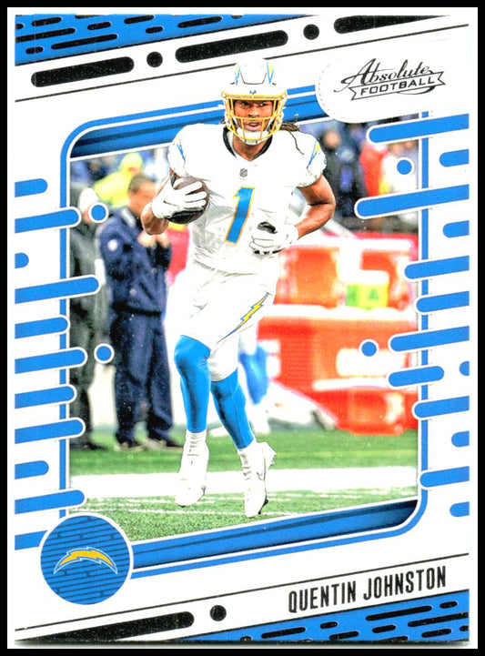 2024 Panini Absolute #60 Quentin Johnston Los Angeles Chargers