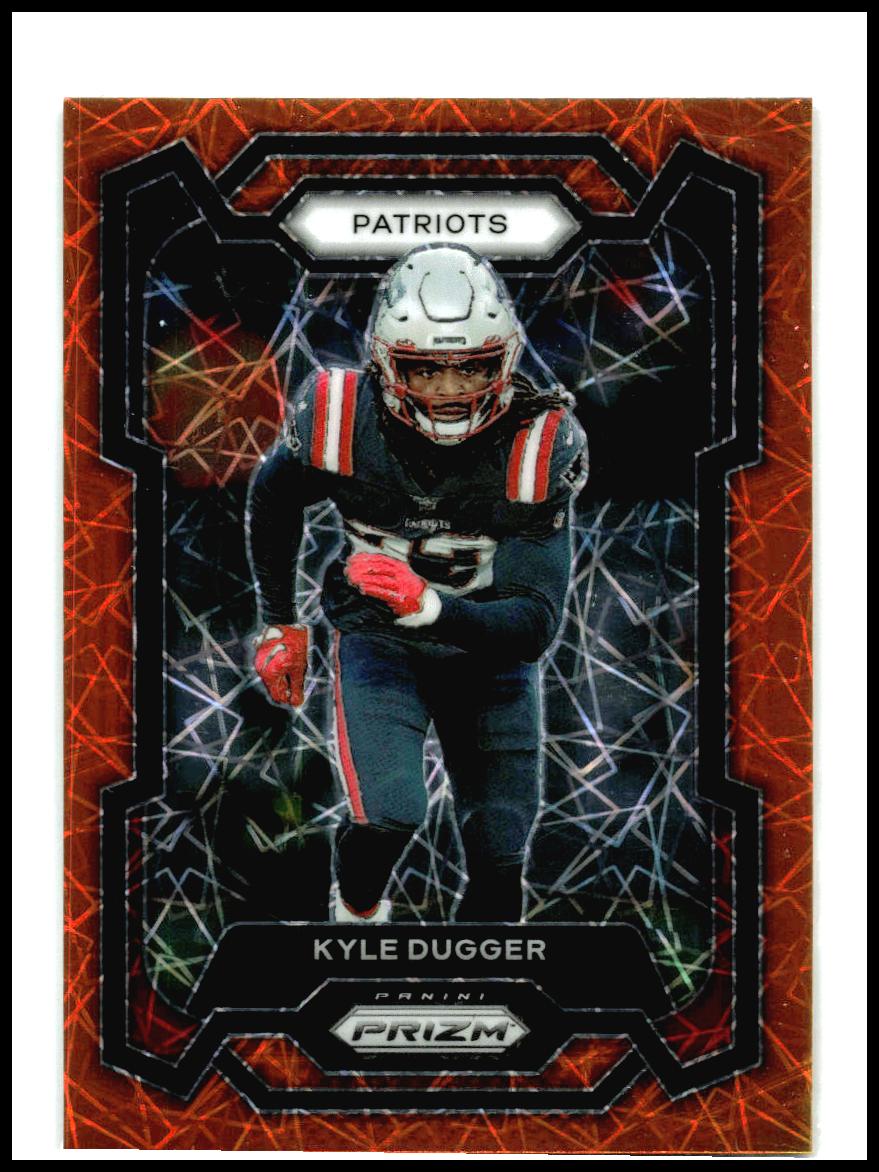 2023 Panini Prizm Lazer #205 Kyle Dugger New England Patriots