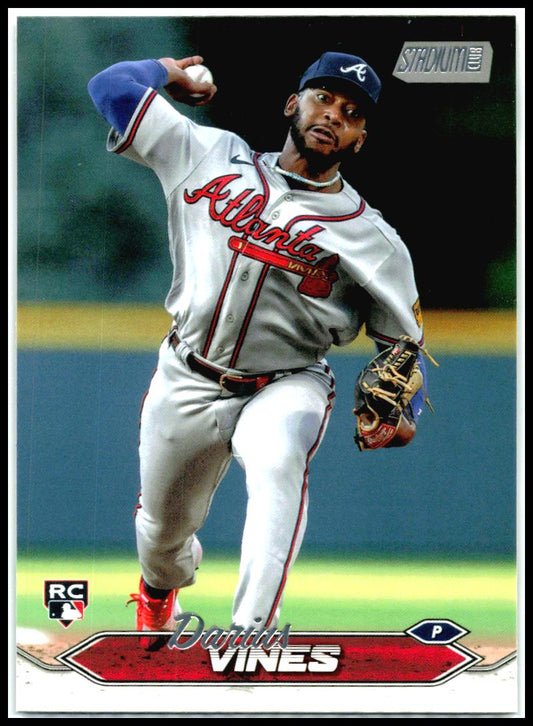 2024 Stadium Club #95 Darius Vines Atlanta Braves