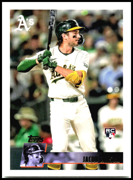 2025 Topps Archives #154 Jacob Wilson Rookie Athletics