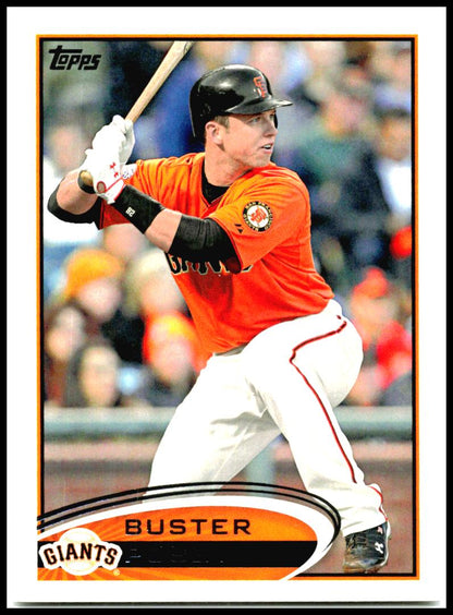 2012 Topps #398 Buster Posey San Francisco Giants