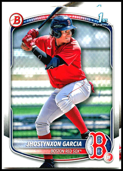 2025 Bowman Prospects #BP-43 Jhostynxon Garcia Boston Red Sox