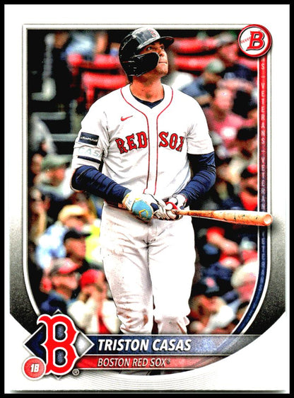 2025 Bowman #36 Triston Casas Boston Red Sox