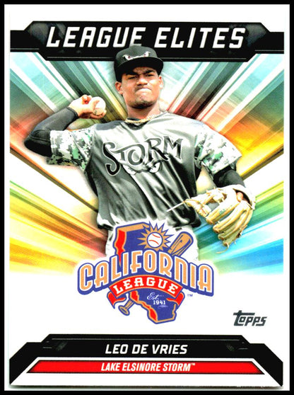 2025 Topps Pro Debut League Elites #LE-11 Leo De Vries Lake Elsinore Storm