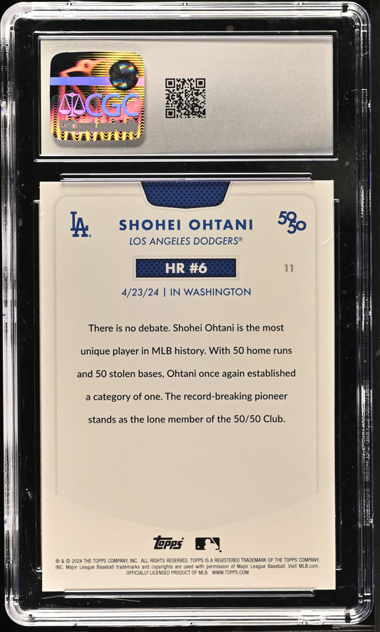 2024 50/50 #11 Shohei Ohtani