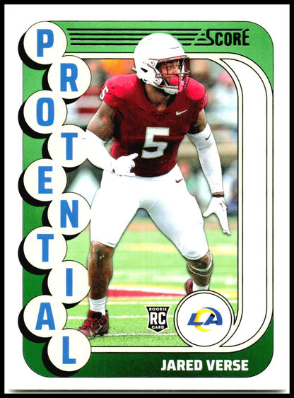 2024 Score Protential #7 Jared Verse Los Angeles Rams
