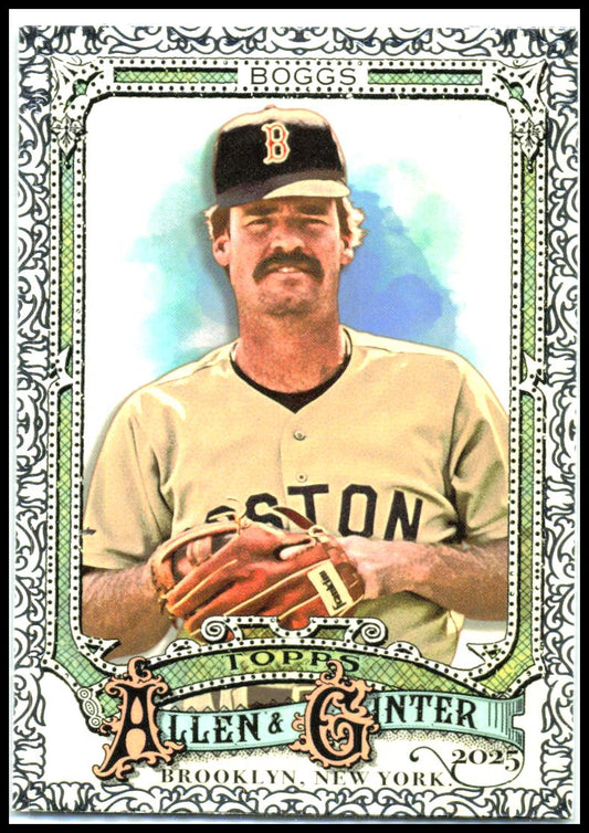 2025 Topps Allen & Ginter Foil Filagree #67 Wade Boggs Boston Red Sox