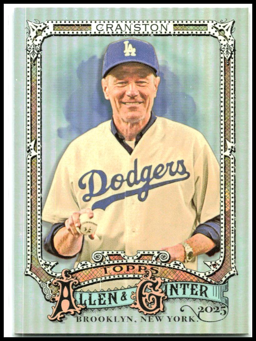 2025 Topps Allen & Ginter Chrome #290 Bryan Cranston