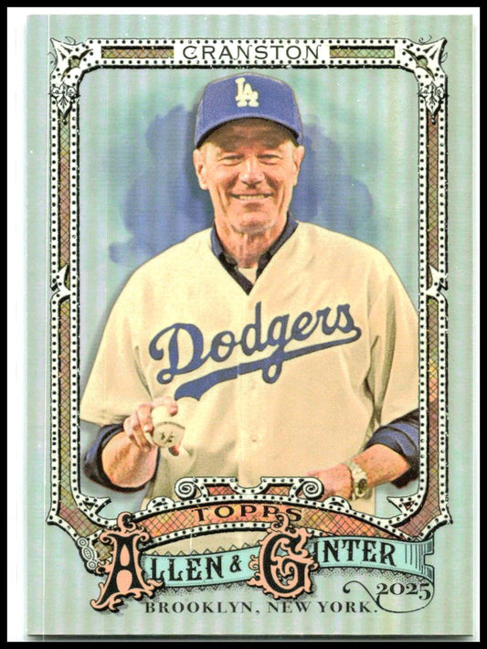 2025 Topps Allen & Ginter Chrome #290 Bryan Cranston