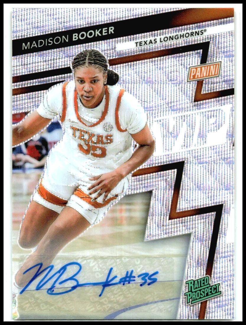 2025 Panini The National VIP Panini Wave Auto /50 #RP2 Madison Booker Auto Texas