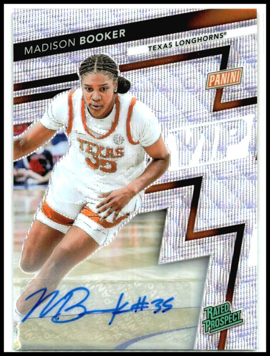 2025 Panini The National VIP Panini Wave Auto /50 #RP2 Madison Booker Auto Texas