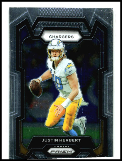 2023 Panini Prizm #158 Justin Herbert Los Angeles Chargers