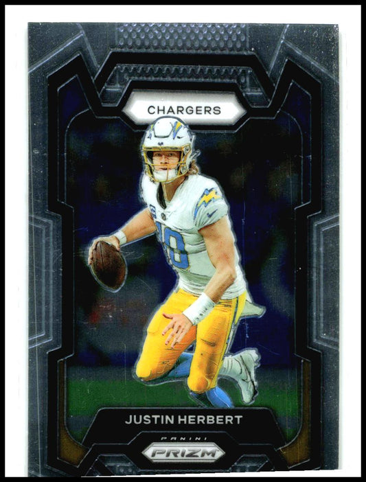 2023 Panini Prizm #158 Justin Herbert Los Angeles Chargers
