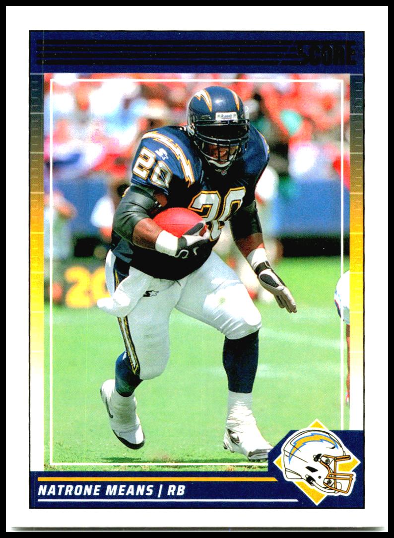 2024 Score #170 Natrone Means San Diego Chargers
