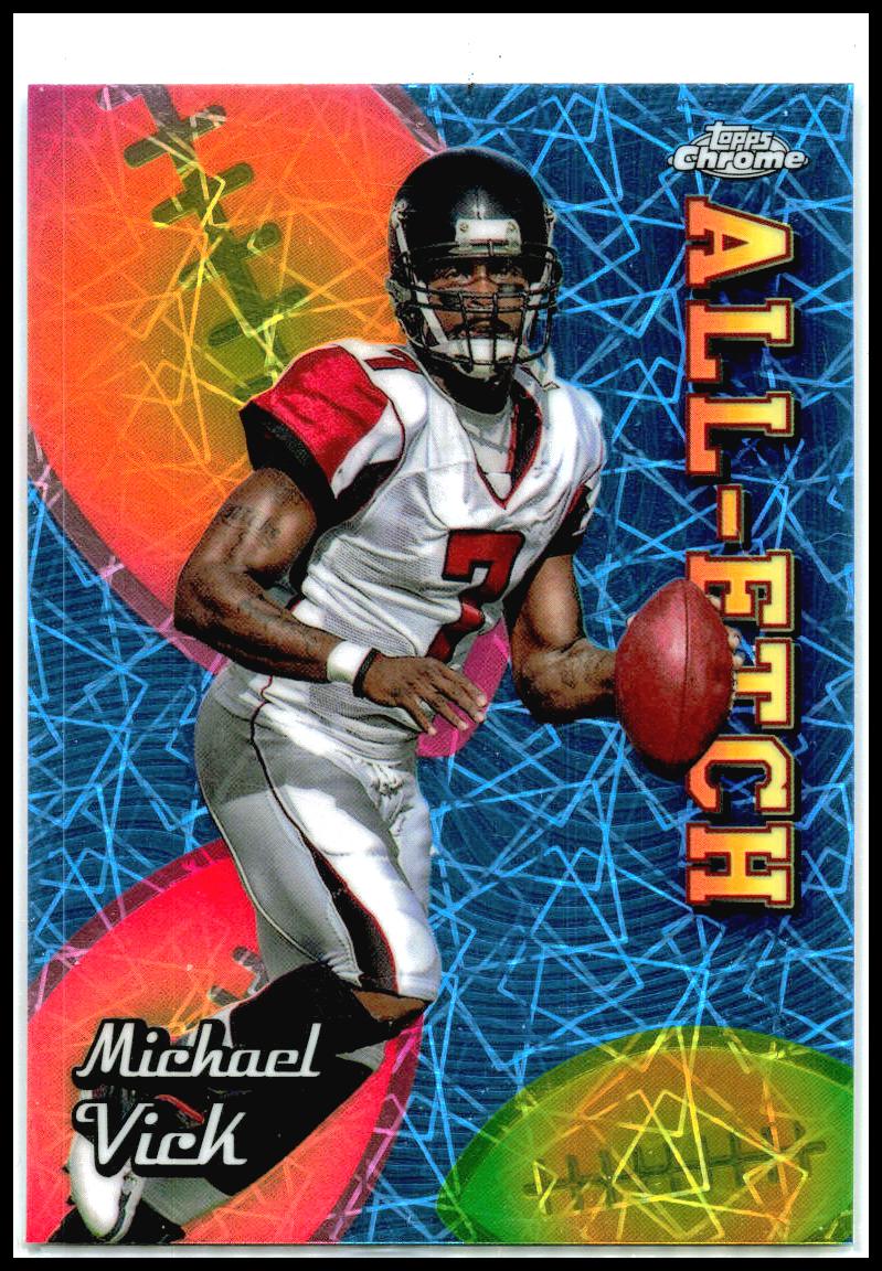 2024 Topps Chrome Lazer Refractor #CAE-MV Michael Vick Atlanta Falcons