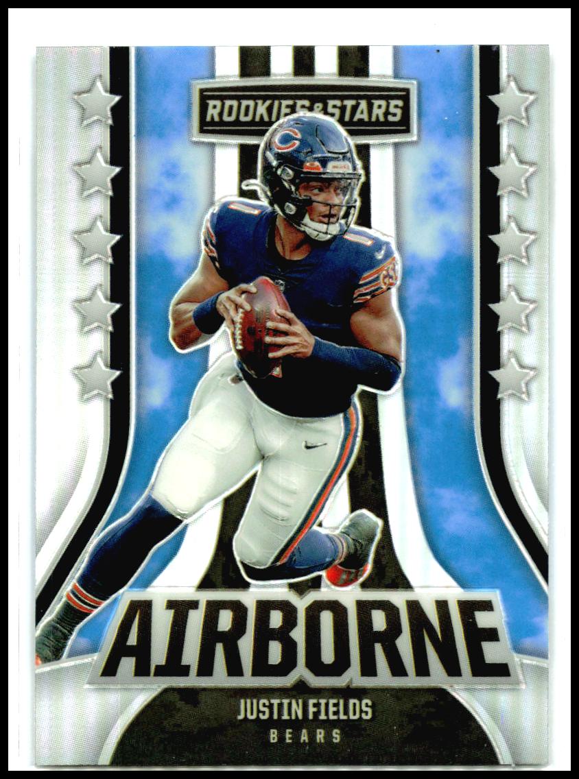 2023 Panini Rookies & Stars Airborne Silver #AI-6 Justin Fields Chicago Bears