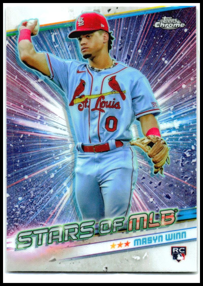 2024 Topps Stars of MLB Chrome #CSMLB-54 Masyn Winn St. Louis Cardinals