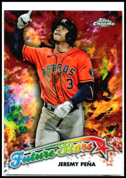 2023 Topps Chrome Future Stars #FS-10 Jeremy Peña Houston Astros