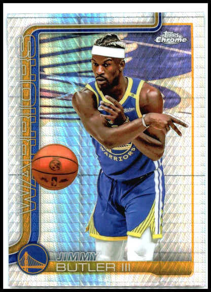 2025-26 Topps Chrome Prism Refractor #209 Jimmy Butler III Golden State Warriors