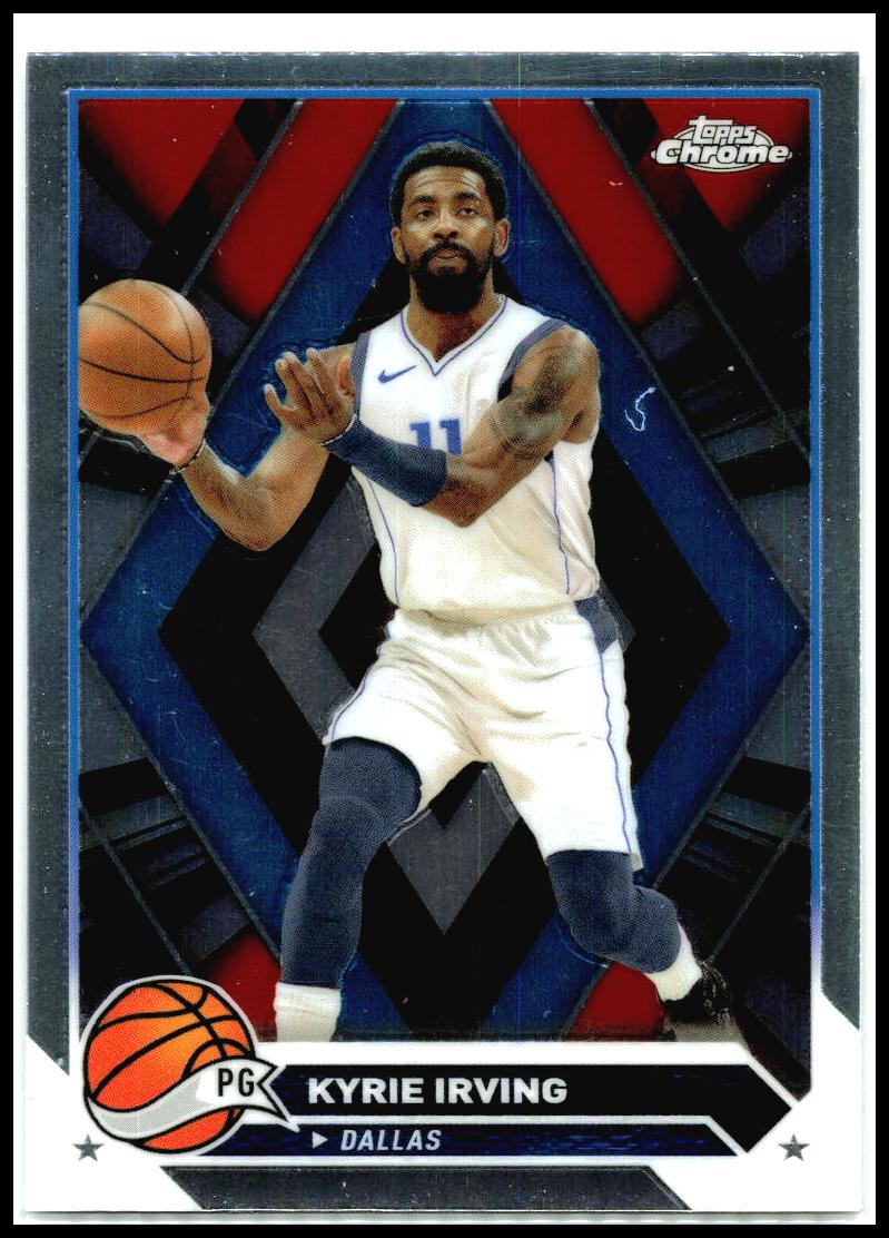 2023-24 Topps Chrome #3 Kyrie Irving Dallas Mavericks
