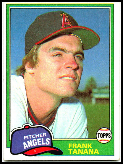 1981 Topps #369 Frank Tanana California Angels