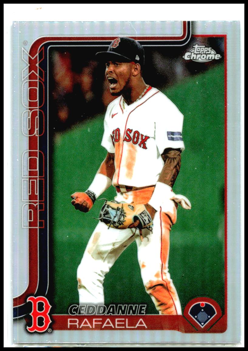 2025 Topps Chrome Refractor #1USC126 Ceddanne Rafaela Boston Red Sox