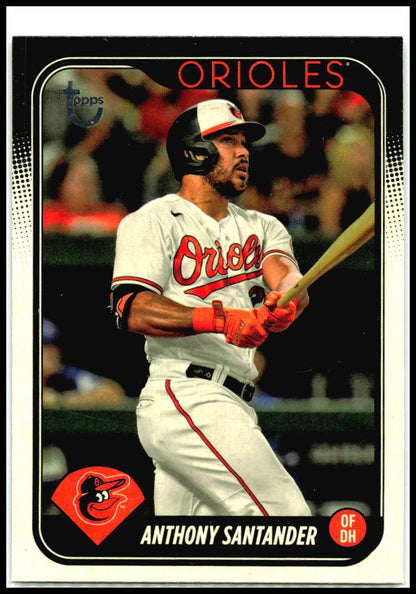 2024 Topps Vintage Stock #648 Anthony Santander #/99 Baltimore Orioles