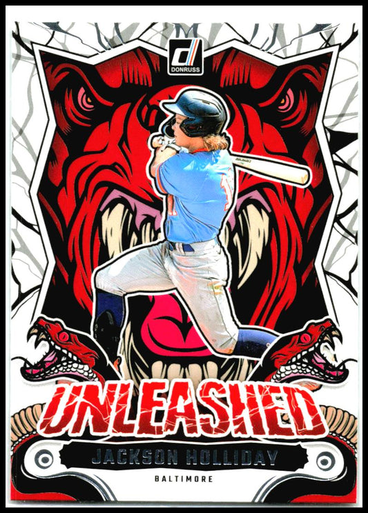 2024 Donruss Unleashed #5 Jackson Holliday Baltimore Orioles